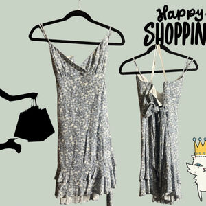 Floral Spaghetti Strap Dress